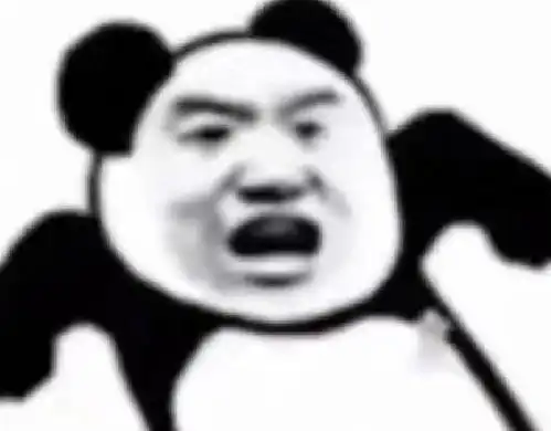  表情包熊猫头表情包