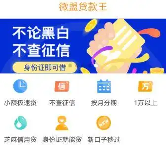 微盟低调上线贷款王新品,助贷是所有互联网公司的赚钱归宿