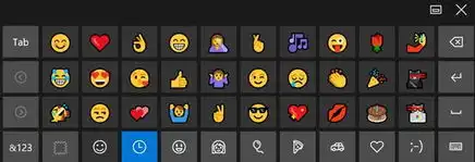  win10输入emoji表情的方法