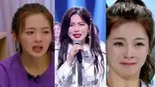  泪腺失控锦鲤女孩杨超越爱哭名场面,表情管理失控,哭出笑点
