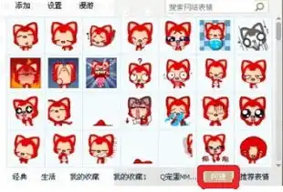  qq表情包双击导入后在哪点表情也没有