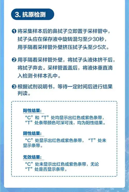  抗原试剂火了准不准使用注意这些