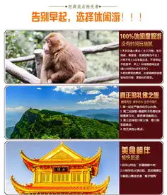  峨眉山乐山大佛2日游晚出发升级住五星凯宾酒店