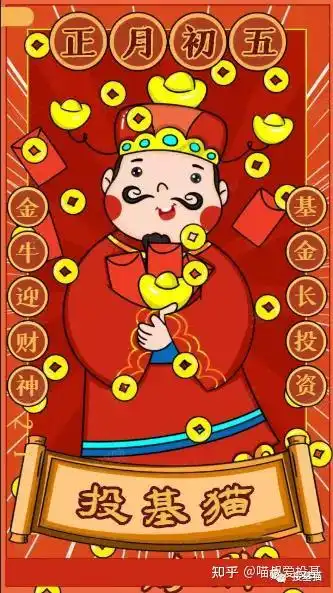 春节祝福语表情包财神
