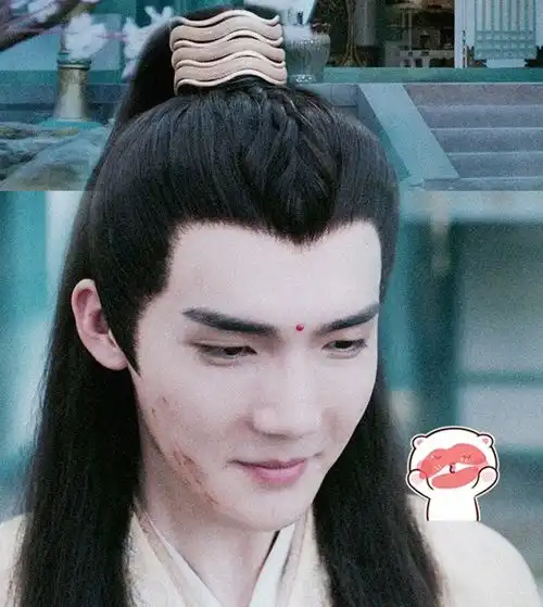  表情与杨超越共享一张表情包,却没她好运气,今凭陈情令走红...表情