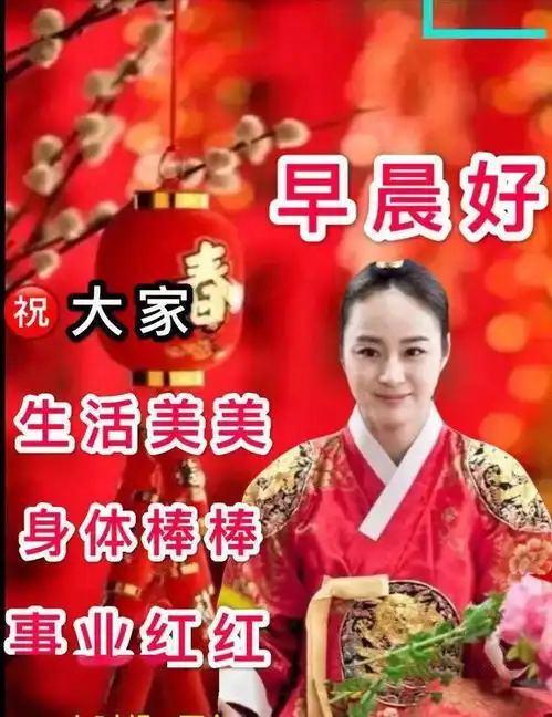  正月初一春节祝福语大全春节快乐动态表情图片拜年祝福语简短