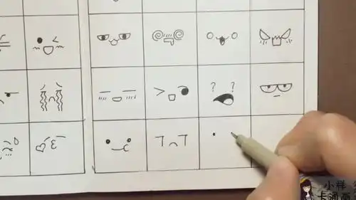  手绘大家可以画出几种呢3分钟教你画48个超萌小表情