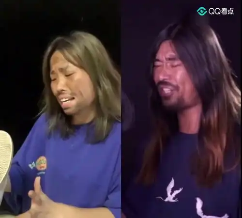  大姐太牛了,模仿面筋哥,网友这为了红啥都敢干了
