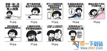  手机依赖症表情包下载手机依赖症表情包免费版旗米拉下载站